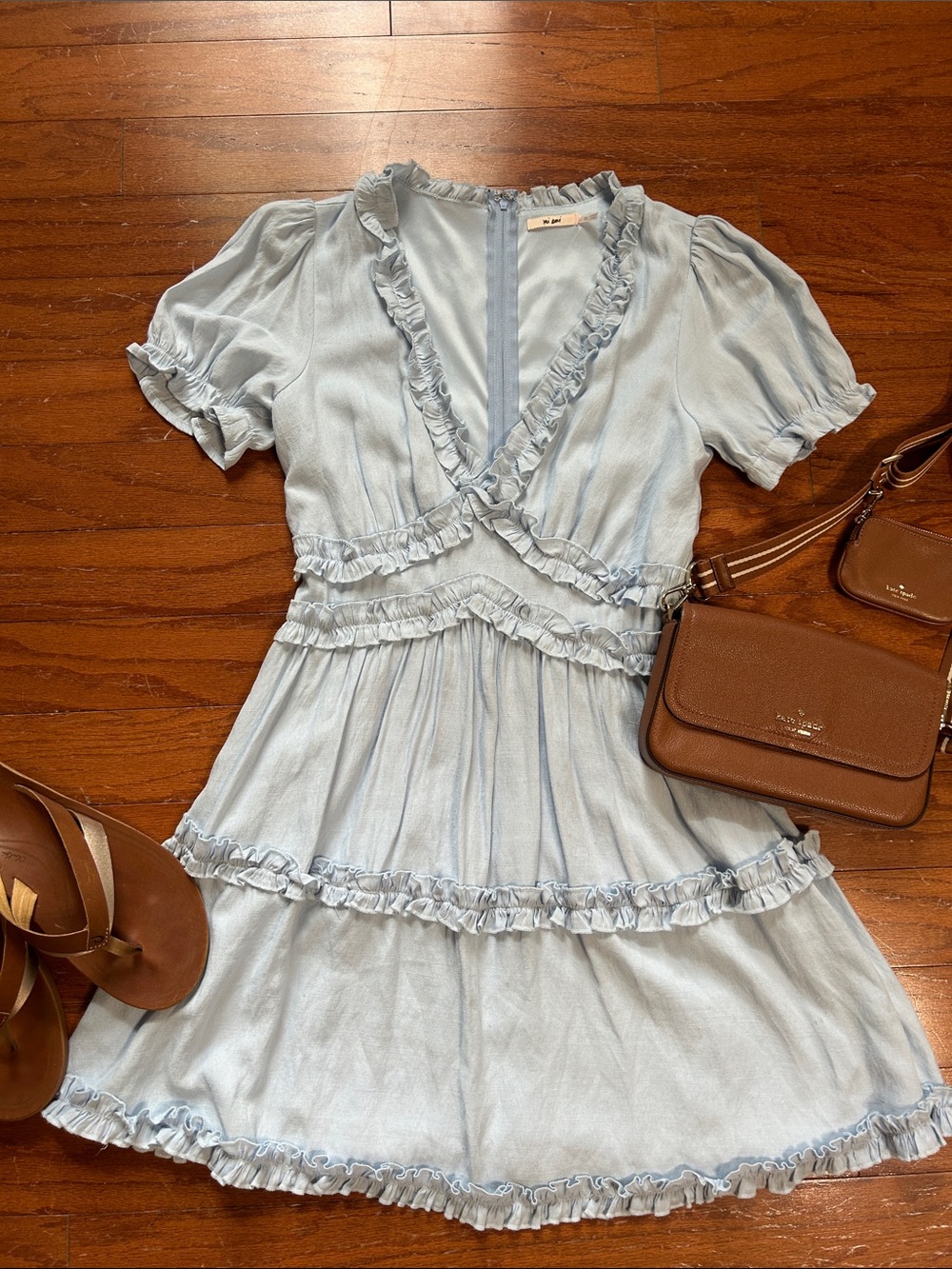 Mi Ami Ruffle Mini-Dress - Picture 10 of 11